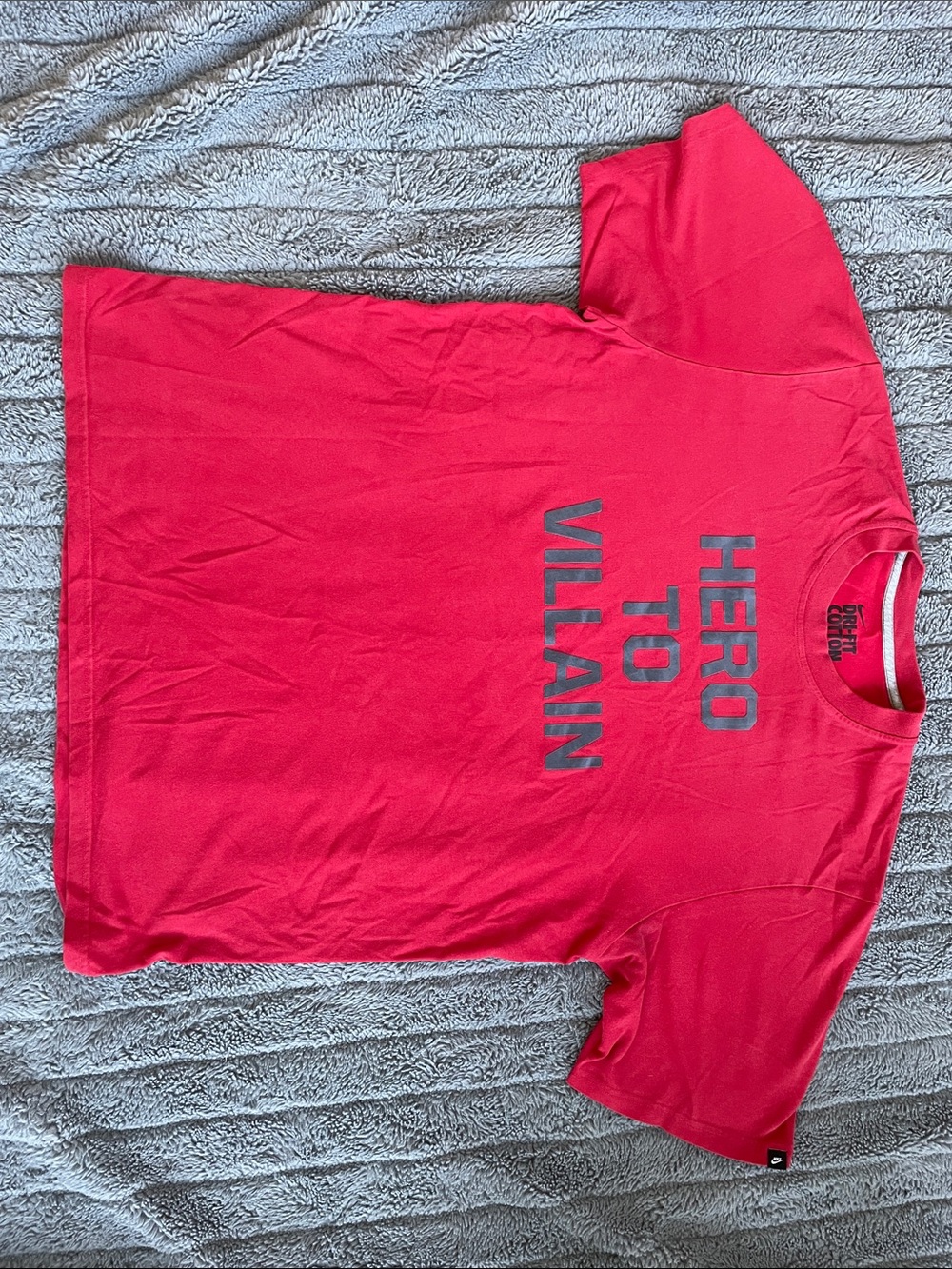 Nike Men’s “Hero to Villain” Graphic T-Shirt - Red